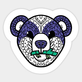 Bamboo Panda Sticker